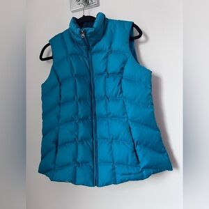 Eddie Bauer Teal Puffer Vest